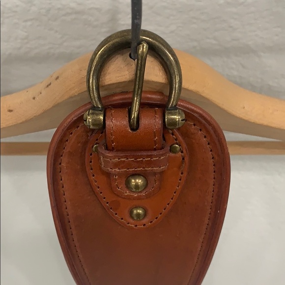Brown leather belt - Picture 3 of 4